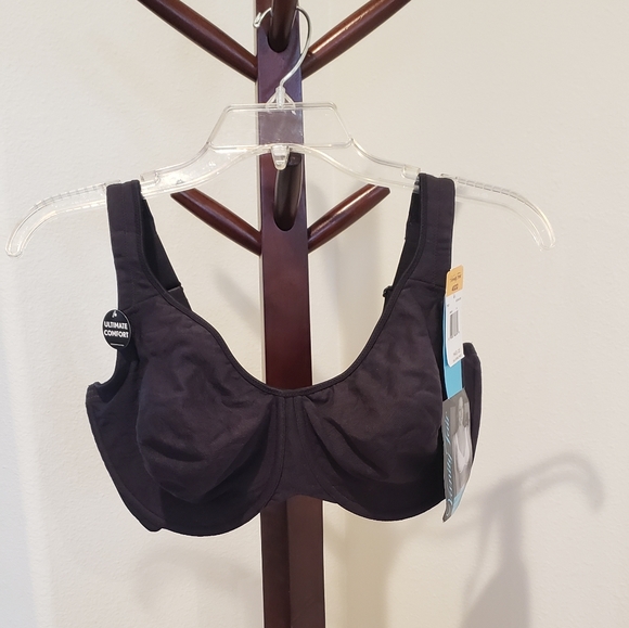 Vanity Fair Other - Vanity Fair black full figure underwire bra, size 40DD - NEW